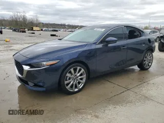 2023 Mazda 3 S Premium with VIN 3MZBPBDMXPM380918, listed as a Copart auction lot 50015285 with 21,349 mi miles and Salvage title. Bid and sale history available at DreamBid. Image 1.