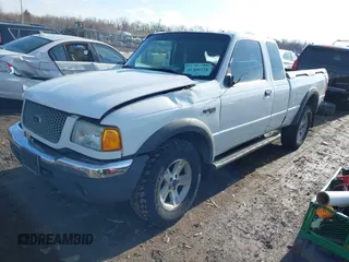 2002 Ford Ranger XL Fleet with VIN 1FTZR45E12PA04318, listed as a IAAI auction lot 41400328 with 281,077 mi miles. Bid and sale history available at carsss.com. Image 2.