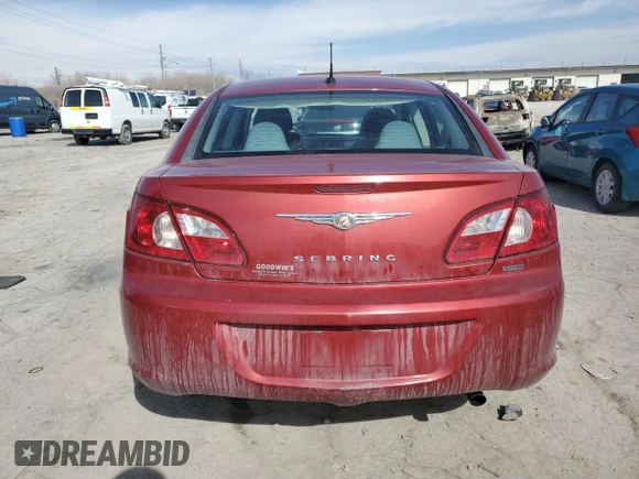 2007 Chrysler Sebring Touring z VIN 1C3LC56K17N564204, wystawiony jako Copart lot #47635085 z przebiegiem 118 813 mil mil oraz Szkody całkowita. Historia ofert i sprzedaży dostępna na DreamBid. Obrazek 6.