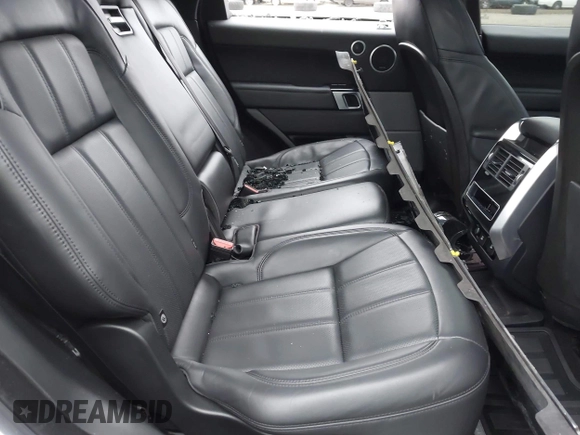 2018 Land Rover Range Rover Sport HSE with VIN SALWR2RK2JA697059, listed as a IAAI auction lot 41131005 with 44,254 mi miles. Bid and sale history available at carsss.com. Image 8.