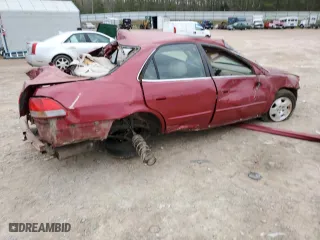 2001 Honda Accord Sdn EX w/Leather with VIN 1HGCG16561A032515, listed as a Copart auction lot 51300955 with 199,060 mi miles and Salvage Title. Bid and sale history available at carsss.com. Image 3.