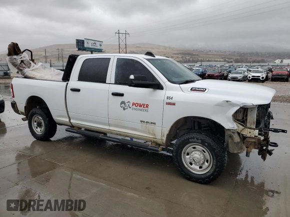 2022 Ram 2500 Tradesman with VIN 3C6UR5CJ4NG354347, listed as a Copart auction lot 47841465 with 73,218 mi miles and Salvage Title. Bid and sale history available at carsss.com. Image 4.