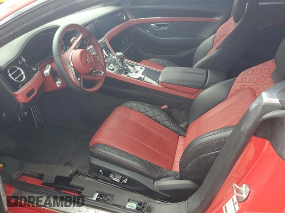 2020 Bentley Continental GT GT with VIN SCBCB2ZG8LC080737, listed as a Copart auction lot 76071834 with Not Provided miles and Non Repairable. Bid and sale history available at DreamBid. Image 7.