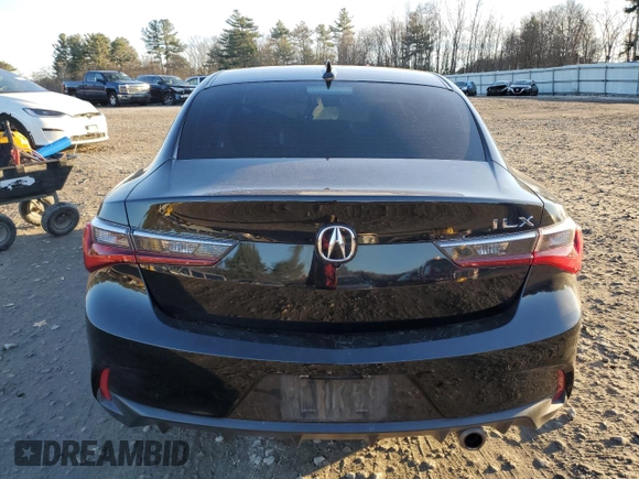 2019 Acura ILX w/Premium Pkg with VIN 19UDE2F78KA006419, listed as a Copart auction lot 82697824 with 68,072 mi miles and Salvage Title. Bid and sale history available at carsss.com. Image 6.