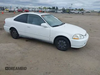 1997 Honda Civic EX z VIN 1HGEJ8143VL028501, wystawiony jako IAAI lot #42058395 z przebiegiem 129 401 mil mil oraz . Historia ofert i sprzedaży dostępna na DreamBid. Obrazek 1.
