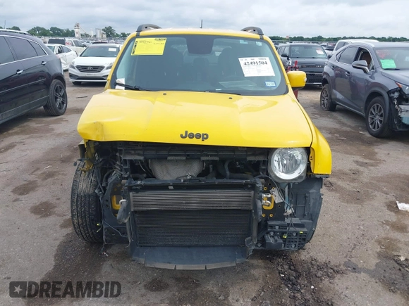 2017 Jeep Renegade Latitude with VIN ZACCJABB9HPF07564, listed as a IAAI auction lot 42491504 with 79,597 mi miles and . Bid and sale history available at DreamBid. Image 13.