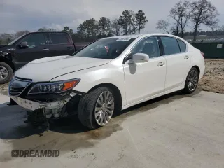 2016 Acura RLX Advance Pkg with VIN JH4KC1F97GC001245, listed as a Copart auction lot 47697885 with 83,715 mi miles and Salvage Title. Bid and sale history available at carsss.com. Image 1.