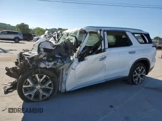 2021 Hyundai Palisade SEL z VIN KM8R44HE7MU277628, wystawiony jako Copart lot #80072744 z przebiegiem Nie podano mil oraz Szkoda całkowita • Salvage title. Historia ofert i sprzedaży dostępna na DreamBid. Obrazek 1.