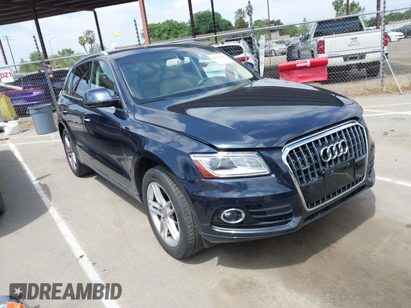 2015 Audi Q5 Premium Plus with VIN WA1LFAFP1FA101082, listed as a IAAI auction lot 42043187 with 116,019 mi miles and . Bid and sale history available at DreamBid. Image 1.