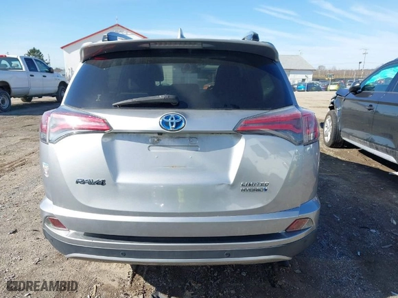 2017 Toyota RAV4 Hybrid Limited with VIN JTMDJREVXHD085439, listed as a IAAI auction lot 41829208 with 135,907 mi miles. Bid and sale history available at carsss.com. Image 16.
