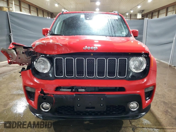 2021 Jeep Renegade Latitude with VIN ZACNJDBB5MPM20018, listed as a Copart auction lot 55626465 with 80,205 mi miles and Clean Title. Bid and sale history available at DreamBid. Image 5.