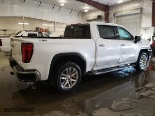 2019 GMC Sierra 1500 SLT with VIN 3GTU9DEL3KG166447, listed as a Copart auction lot 46630855 with 51,279 mi miles and Salvage Title. Bid and sale history available at carsss.com. Image 3.