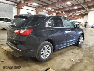 2021 Chevrolet Equinox LT with VIN 2GNAXKEV6M6144768, listed as a Copart auction lot 47867975 with 129,344 mi miles and Salvage Title. Bid and sale history available at carsss.com. Image 3.