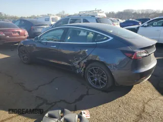 2020 Tesla Model 3 Long Range with VIN 5YJ3E1EB6LF616807, listed as a Copart auction lot 49485625 with 34,896 mi miles and Salvage Title. Bid and sale history available at carsss.com. Image 2.