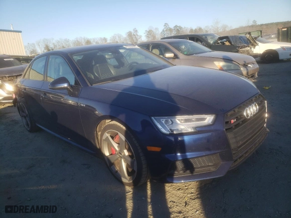 2018 Audi S4 Prestige with VIN WAUC4AF42JA004304, listed as a Copart auction lot 47016645 with 70,446 mi miles and Salvage Title. Bid and sale history available at carsss.com. Image 4.