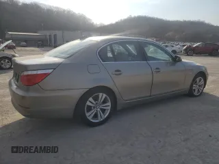 2010 BMW 5 Series 528i xDrive with VIN WBANV1C54AC389081, listed as a Copart auction lot 48349415 with 158,689 mi miles and Salvage Title. Bid and sale history available at carsss.com. Image 3.