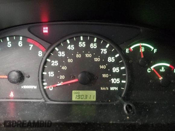 1999 Suzuki Vitara JLS z VIN 2S3TE52V6X6110719, wystawiony jako Copart lot #44219825 z przebiegiem 190 311 mil mil oraz Szkoda całkowita • Salvage title. Historia ofert i sprzedaży dostępna na DreamBid. Obrazek 9.