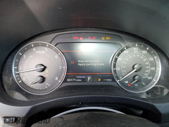 2020 Infiniti QX50 ESSENTIAL with VIN 3PCAJ5M30LF121247, listed as a Copart auction lot 82898404 with 63,177 mi miles and Salvage Title. Bid and sale history available at carsss.com. Image 9.