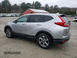 2019 Honda CR-V EX with VIN 2HKRW2H55KH654614, listed as a Copart auction lot 51593385 with 48,438 mi miles and Salvage Title. Bid and sale history available at carsss.com. Image 2.