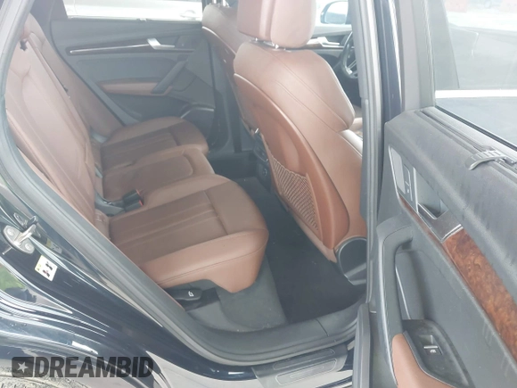 2018 Audi Q5 Premium Plus with VIN WA1BNAFY6J2121323, listed as a IAAI auction lot 42716479 with 114,173 mi miles and . Bid and sale history available at DreamBid. Image 8.
