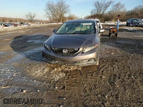 2015 Honda Civic EX with VIN 19XFB2F81FE292688, listed as a Copart auction lot 41737485 with 46,710 mi miles and Salvage Title. Bid and sale history available at carsss.com. Image 10.