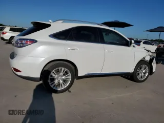 2011 Lexus RX 450h with VIN JTJZB1BA2B2405682, listed as a Copart auction lot 56355035 with 64,015 mi miles and Salvage title. Bid and sale history available at DreamBid. Image 3.