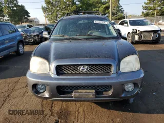 2002 Hyundai Santa Fe GLS with VIN KM8SC73D62U175237, listed as a Copart auction lot 63607054 with 129,087 mi miles and Salvage Title. Bid and sale history available at carsss.com. Image 5.