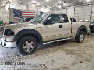 2008 Ford F-150 XLT with VIN 1FTPX14V78FB02331, listed as a Copart auction lot 47736935 with 289,764 mi miles and Salvage Title. Bid and sale history available at carsss.com. Image 1.