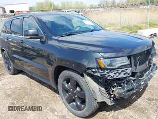 2016 Jeep Grand Cherokee High Altitude z VIN 1C4RJFCGXGC334335, wystawiony jako IAAI lot #42188996 z przebiegiem 212 689 mil mil oraz . Historia ofert i sprzedaży dostępna na DreamBid. Obrazek 1.