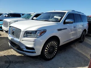 2018 Lincoln Navigator Black Label with VIN 5LMJJ2TT1JEL13204, listed as a Copart auction lot 78976204 with 52,444 mi miles and Non repairable. Bid and sale history available at DreamBid. Image 1.