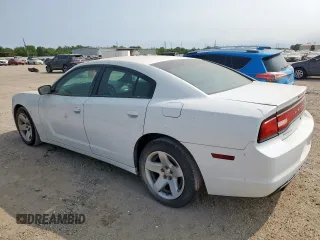 2014 Dodge Charger Police with VIN 2C3CDXAT8EH198935, listed as a Copart auction lot 58036585 with 173,702 mi miles and Clean title. Bid and sale history available at DreamBid. Image 2.
