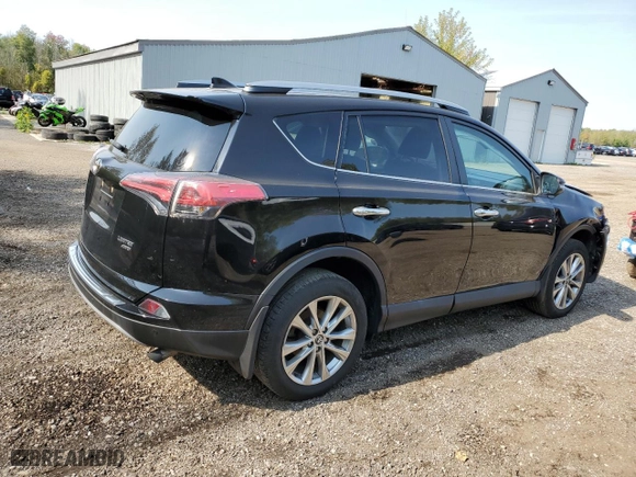 2018 Toyota RAV4 Limited with VIN 2T3DFREV6JW718206, listed as a Copart auction lot 72989404 with 90,174 mi miles and Clean Title. Bid and sale history available at carsss.com. Image 3.