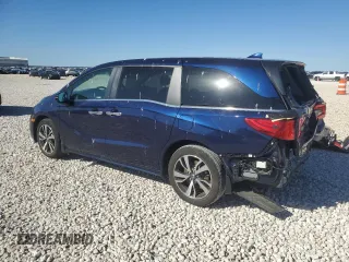 2022 Honda Odyssey Touring with VIN 5FNRL6H89NB044695, listed as a Copart auction lot 87219114 with 34,030 mi miles and Salvage Title. Bid and sale history available at DreamBid. Image 2.