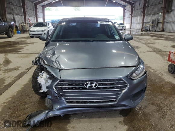 2020 Hyundai Accent SE with VIN 3KPC24A61LE098596, listed as a Copart auction lot 54444575 with 56,809 mi miles and Clean Title. Bid and sale history available at carsss.com. Image 5.
