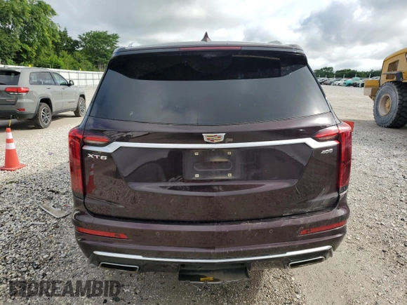 2020 Cadillac XT6 FWD Premium Luxury с VIN 1GYKPCRS9LZ146479, выставлен на аукционе Copart как лот 60662655 с пробегом 88 556 миль миль и Списание • Salvage title. История ставок и продаж доступна на DreamBid. Изображение 6.
