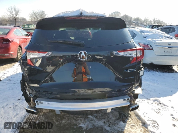 2023 Acura RDX w/Technology Package with VIN 5J8TC2H57PL015783, listed as a Copart auction lot 87939925 with 2,901 mi miles and Salvage Title. Bid and sale history available at carsss.com. Image 6.