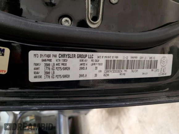 2013 Ram 1500 Sport z VIN 1C6RR7HT3DS539234, wystawiony jako Copart lot #46897225 z przebiegiem 250 584 mil mil oraz Czysty tytuł • Clean title. Historia ofert i sprzedaży dostępna na DreamBid. Obrazek 12.