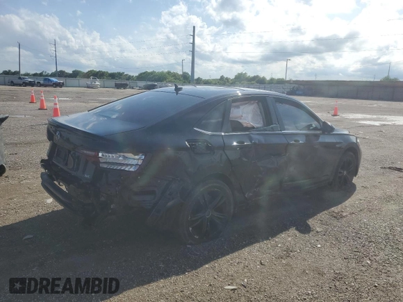 2022 Volkswagen Jetta SE with VIN 3VW7M7BU9NM015612, listed as a Copart auction lot 55885385 with 78,367 mi miles and Salvage title. Bid and sale history available at DreamBid. Image 3.