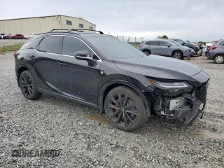 2023 Lexus RX 350 with VIN 2T2BAMCA7PC004804, listed as a Copart auction lot 51845555 with 24,797 mi miles and Salvage Title. Bid and sale history available at DreamBid. Image 4.