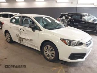 2023 Subaru Impreza with VIN 4S3GKAB67P3601186, listed as a IAAI auction lot 41767556 with 29,576 mi miles and . Bid and sale history available at DreamBid. Image 1.