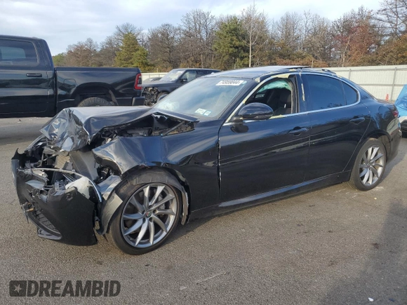 2020 Alfa Romeo Giulia z VIN ZARFANAN2L7626987, wystawiony jako Copart lot #74959044 z przebiegiem 33 486 mil mil oraz Szkoda całkowita • Salvage title. Historia ofert i sprzedaży dostępna na DreamBid. Obrazek 1.