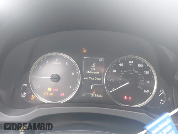 2025 Lexus IS 350 F Sport with VIN JTHBZ1B24S5084184, listed as a IAAI auction lot 42222378 with 2,114 mi miles and . Bid and sale history available at DreamBid. Image 7.