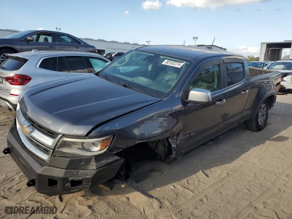 2017 Chevrolet Colorado 4WD LT with VIN 1GCPTCE13H1304244, listed as a Copart auction lot 80102374 with 200,356 mi miles and Salvage Title. Bid and sale history available at carsss.com. Image 1.