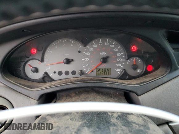 2003 Ford Focus ZTS with VIN 1FAFP38383W243231, listed as a Copart auction lot 86895774 with 124,322 mi miles and Salvage Title. Bid and sale history available at carsss.com. Image 9.