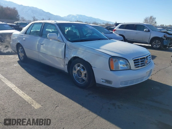 2005 Cadillac DeVille z VIN 1G6KD54Y25U235013, wystawiony jako IAAI lot #41819174 z przebiegiem 111 080 mil mil oraz . Historia ofert i sprzedaży dostępna na DreamBid. Obrazek 1.