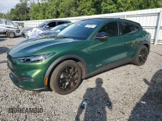 2024 Ford Mustang Mach-E Select with VIN 3FMTK1R42RMA05533, listed as a Copart auction lot 61625615 with 16,009 mi miles and Salvage title. Bid and sale history available at DreamBid. Image 1.