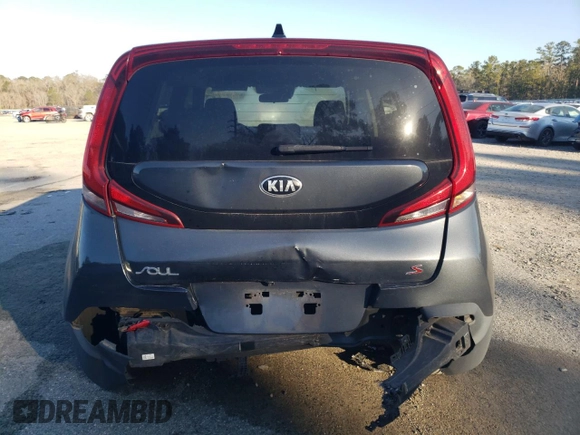 2020 Kia Soul S with VIN KNDJ23AU2L7059435, listed as a Copart auction lot 88678985 with 80,402 mi miles and Salvage Title. Bid and sale history available at DreamBid. Image 6.