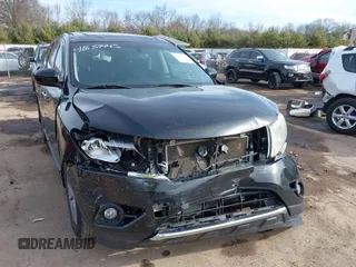 2013 Nissan Pathfinder SL with VIN 5N1AR2MN9DC685157, listed as a IAAI auction lot 41839445 with 150,474 mi miles. Bid and sale history available at carsss.com. Image 1.