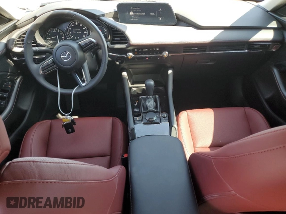 2024 Mazda 3 S Carbon Edition with VIN 3MZBPBCM1RM408173, listed as a Copart auction lot 67511814 with 343 mi miles and Clean title. Bid and sale history available at DreamBid. Image 8.