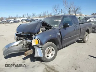 2003 Ford F-150 XL with VIN 1FTRX17L73NB30406, listed as a Copart auction lot 46946615 with 0 mi miles and Salvage Title. Bid and sale history available at carsss.com. Image 1.